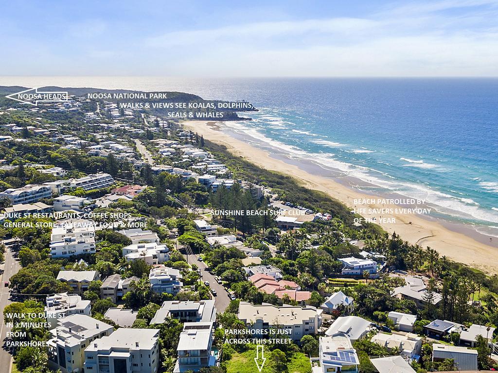 Parkshores Sunshine Beach Noosa Holiday Apartments Extérieur photo